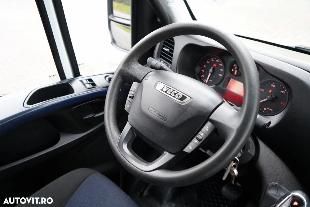Iveco DAILY 70-180 / BASCULATOR SPATE / 7 TONE MTA / DUBLU / HI-MATIC / BLOCARE PUNȚI - 32