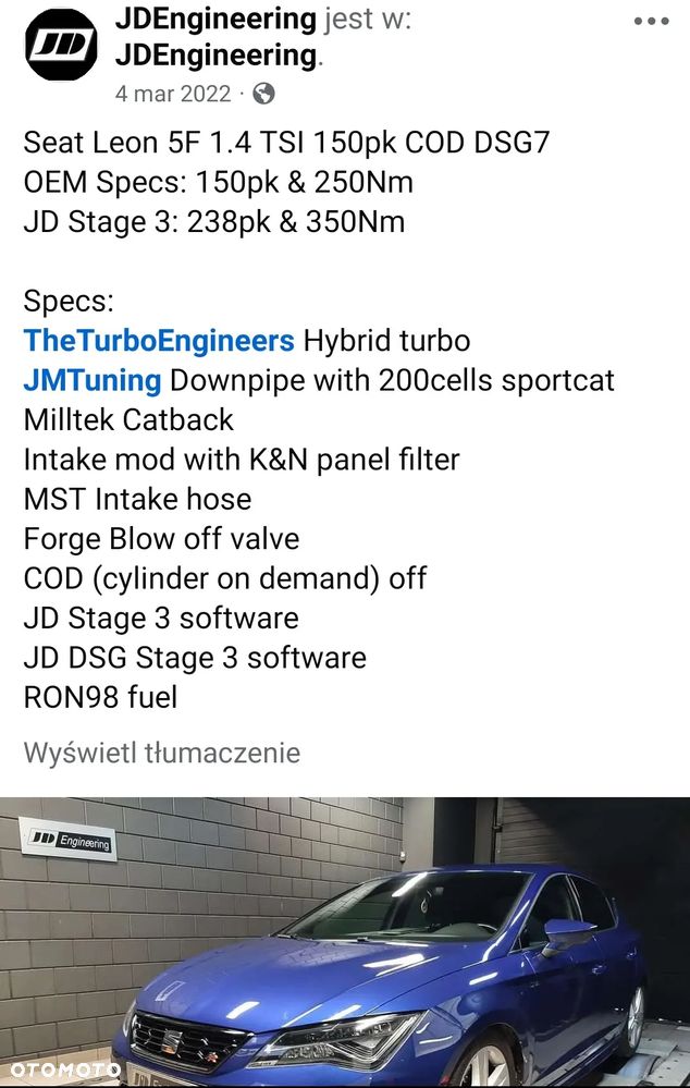 Seat Leon 1.4 EcoTSI FR Black S&S DSG - 40