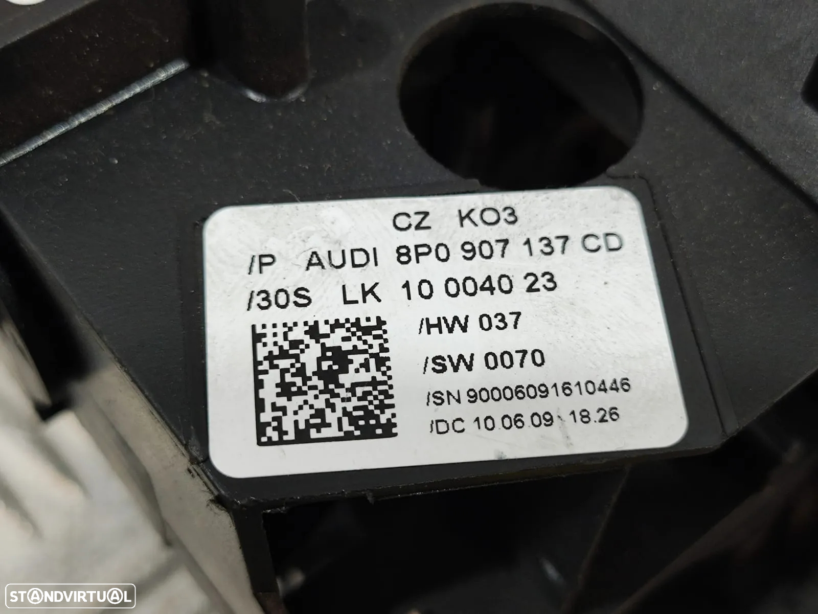 Fita de airbag/comandos original Audi A3 8P - 10