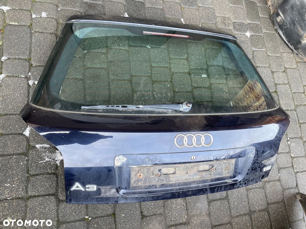 ZDERZAK TYŁ TYLNY klapa lampa lewa prawa AUDI A3 8L lift LZ5L - 4
