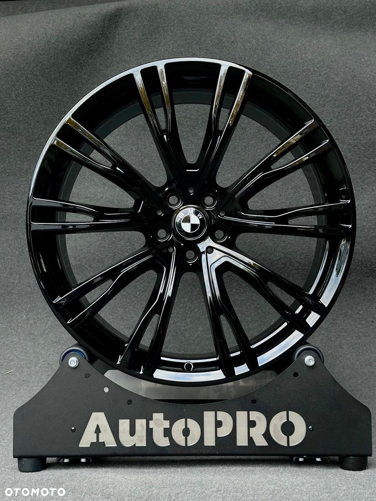 Oryginalne felgi BMW 21” X3 G01 X4 G02 Individual dwie szerokości czarne Black Piano 8.5j ET30 9.5j ET43 G30 G32 G11 G12 X5 X6 homologacja oryginał sdrive xdrive - 1