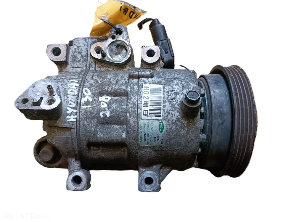 HYUNDAI i30 I 07-12 r. 2,0 B SPRĘŻARKA KOMPRESOR KLIMATYZACJI HCC F500-AN6BA-05 + - 1
