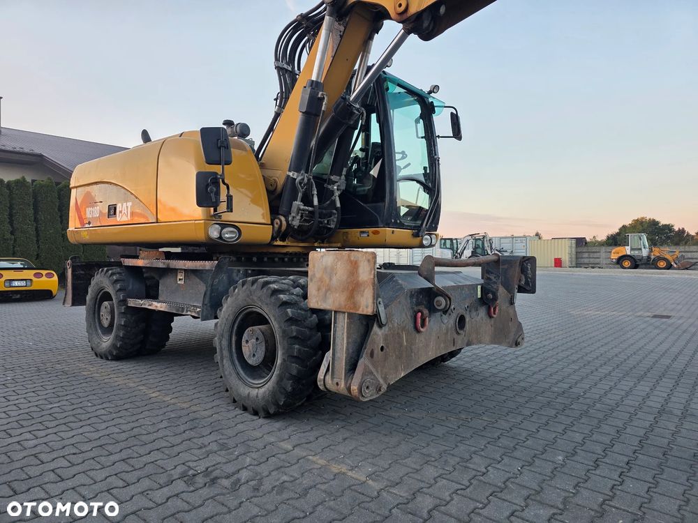 Caterpillar M318D, 2014 ROK, PODPORY + PŁUG - 8