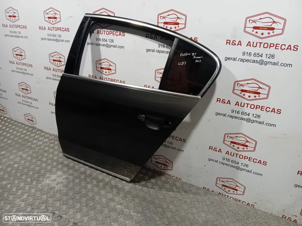 Porta Trás Traseiro Esquerdo VW Passat B7 SEDAN Original - 2
