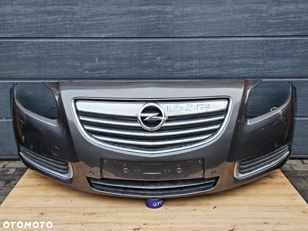 ZDERZAK PRZÓD PRZEDNI PRZED LIFT OPEL INSIGNIA A Z177 PDC SPRYSKI XENON ATRAPA KRATKI KOMPLET EUROPA - 1