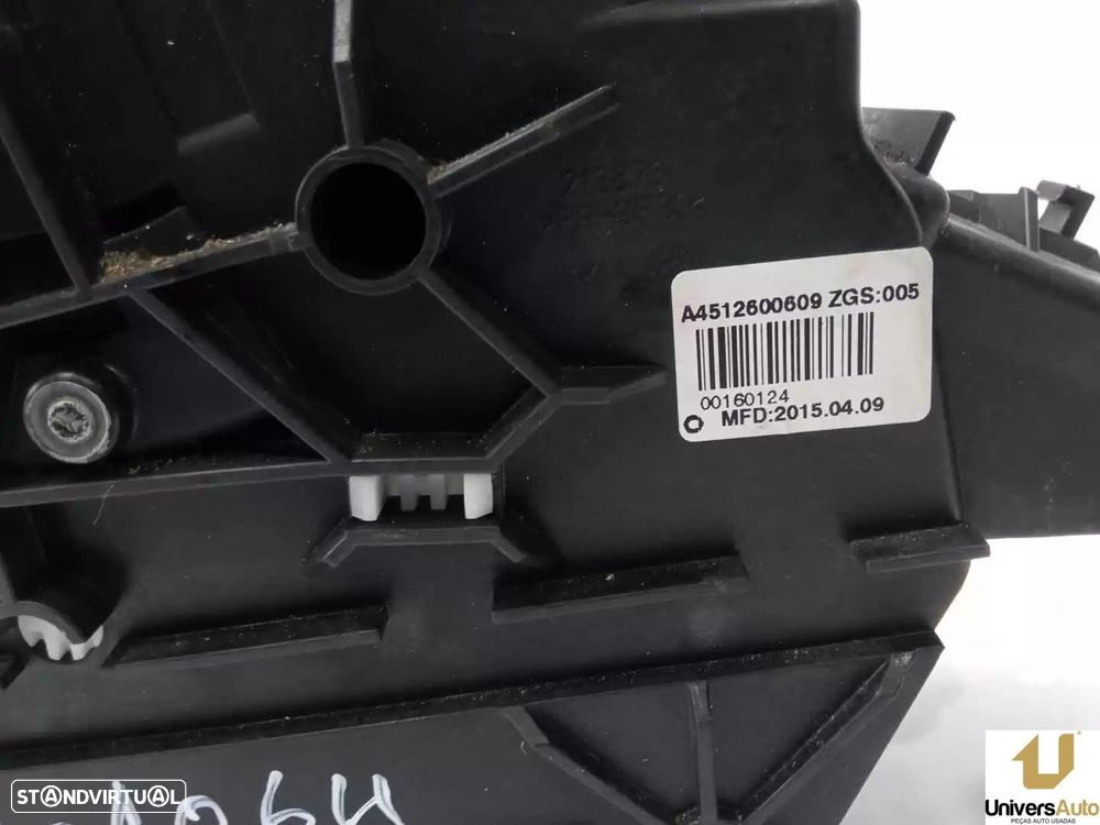 ALAVANCA VELOCIDADES SMART FORTWO COUPÉ 2015 -A4512600609 - 4