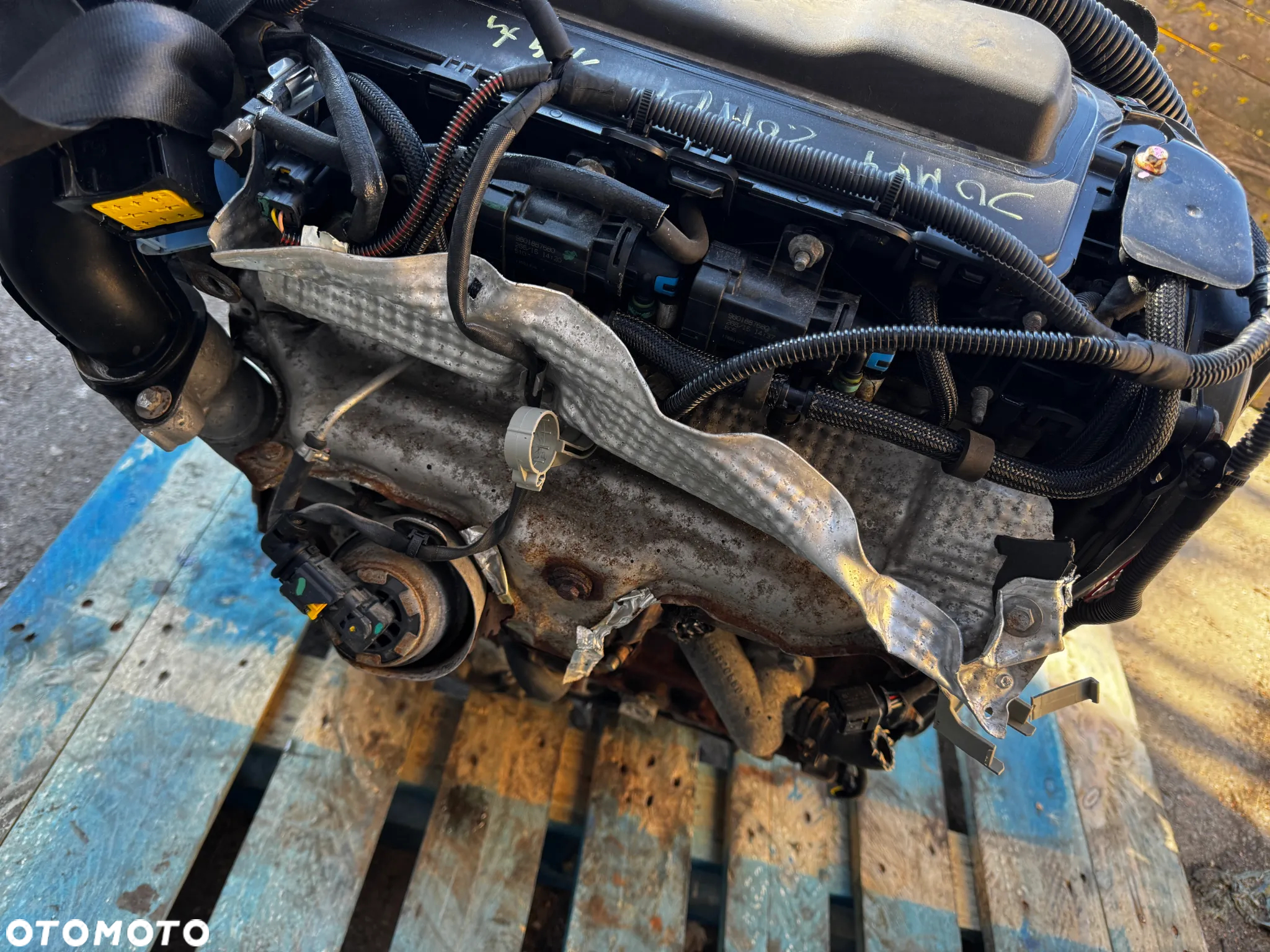 silnik rh02 rhh 2.0 hdi citroen jumpy scudo c4 picasso kompletny 164 tys - 8