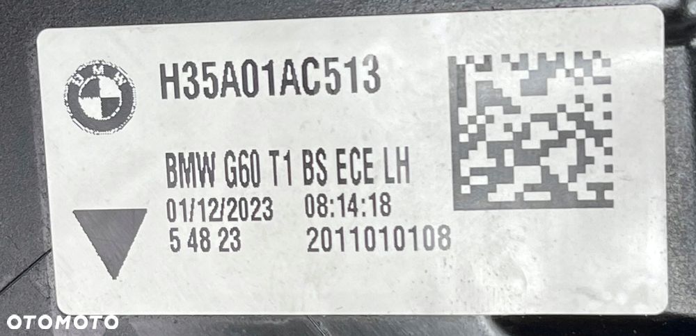 BMW 5 G60 LAMPA TYLNA LEWA TYLNA ECE EUROPA 5A01AC5 - 9