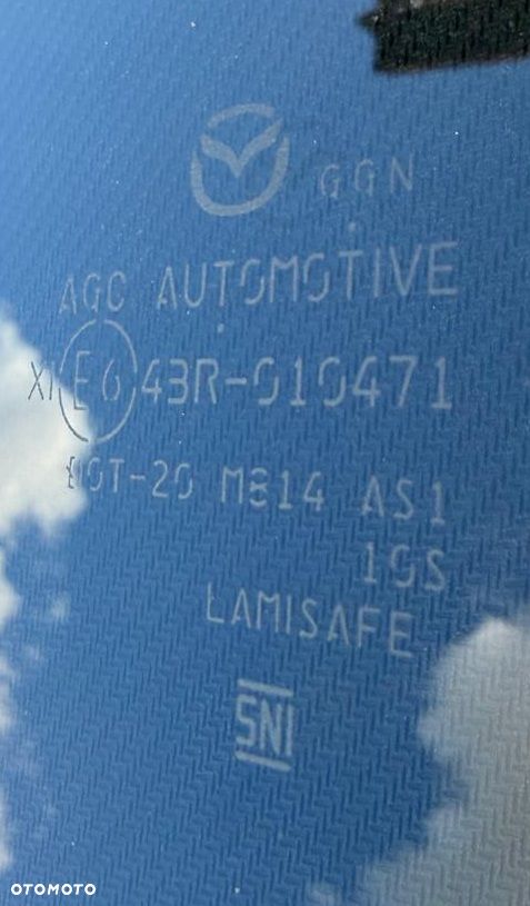 MAZDA CX-5 CX5 2017 2026 Lewa przednia szyba lewy przód 43R010471 TK4858512 podwójna - 7