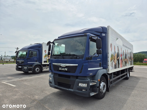 MAN TGM 18.290 18.250 Carrier 1950 D/E z Holandii / TOP STAN / 7.5m / 18 palet / winda + drzwi boczne / OKAZJA