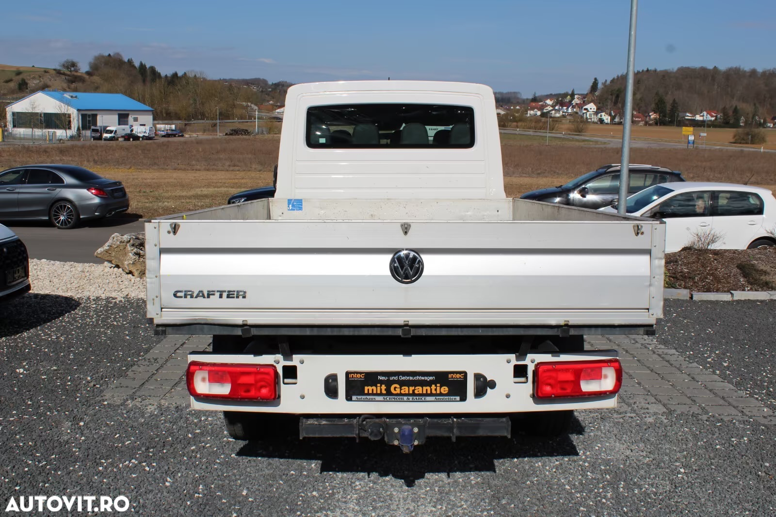 Volkswagen Crafter VW 35 CD L4 Dokka DoubleCab Platforma Autoutilitara Bena Aluminiu pick-up 2018 200.000km Unic Proprietar de noua reprezentanța VW NU Mercedes Sprinter - 9