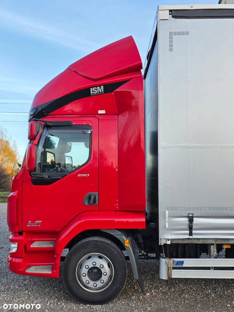 DAF LF 290 / WINDA / 16TON DMC / 3M WYSOKOŚĆ / JUMBO /  FIRANKA / SYPIALKA / AUTOMAT / JEDEN WŁAŚCICIE  / EURO 6 / 2017/ SPROWADZONY / 19 PALET / DUŻA ŁADOWNOŚĆ / - 12