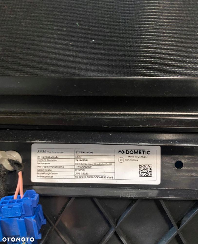 SZYBERDACH ELEKTRYCZNY Z ROLETĄ MAN TG3 EURO6 - 4