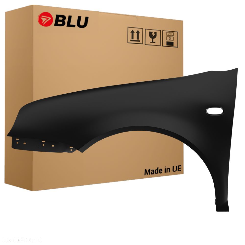 BLU Błotnik VOLKSWAGEN VW GOLF IV 4 lewy przód 1997-2006 przód ocynk do lakierowania - 1