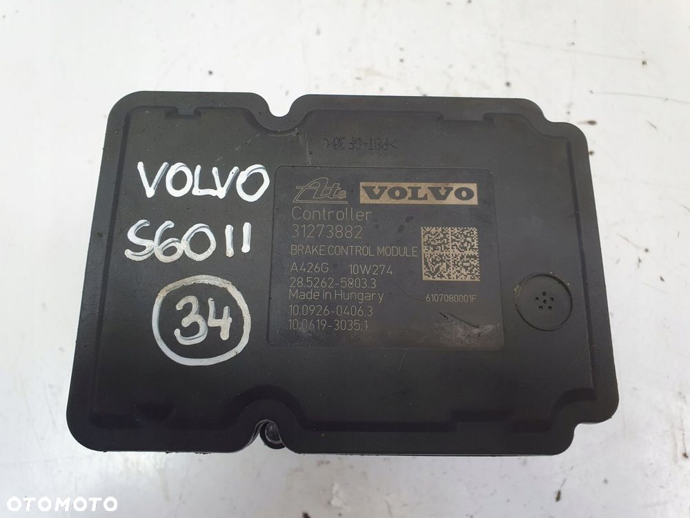 Volvo V60 S60 II POMPA ABS hamulcowa P31273882 - 13