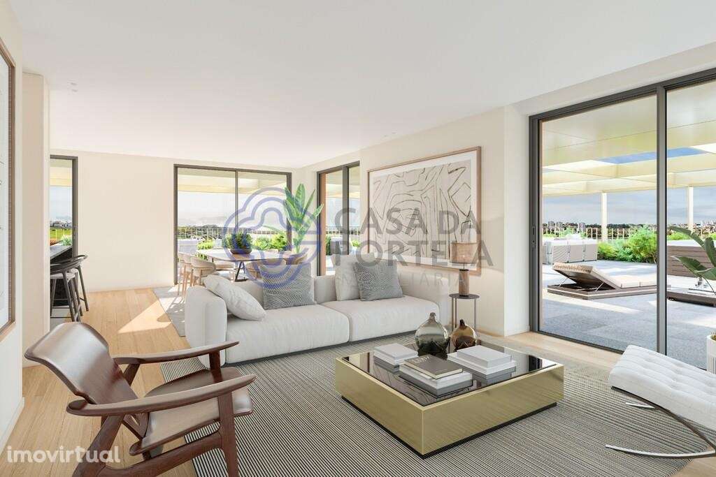 T4 Penthouse com Terraço, Jacuzzi e Vista Rio Douro – Vila Nova de Gai - Grande imagem: 4/18