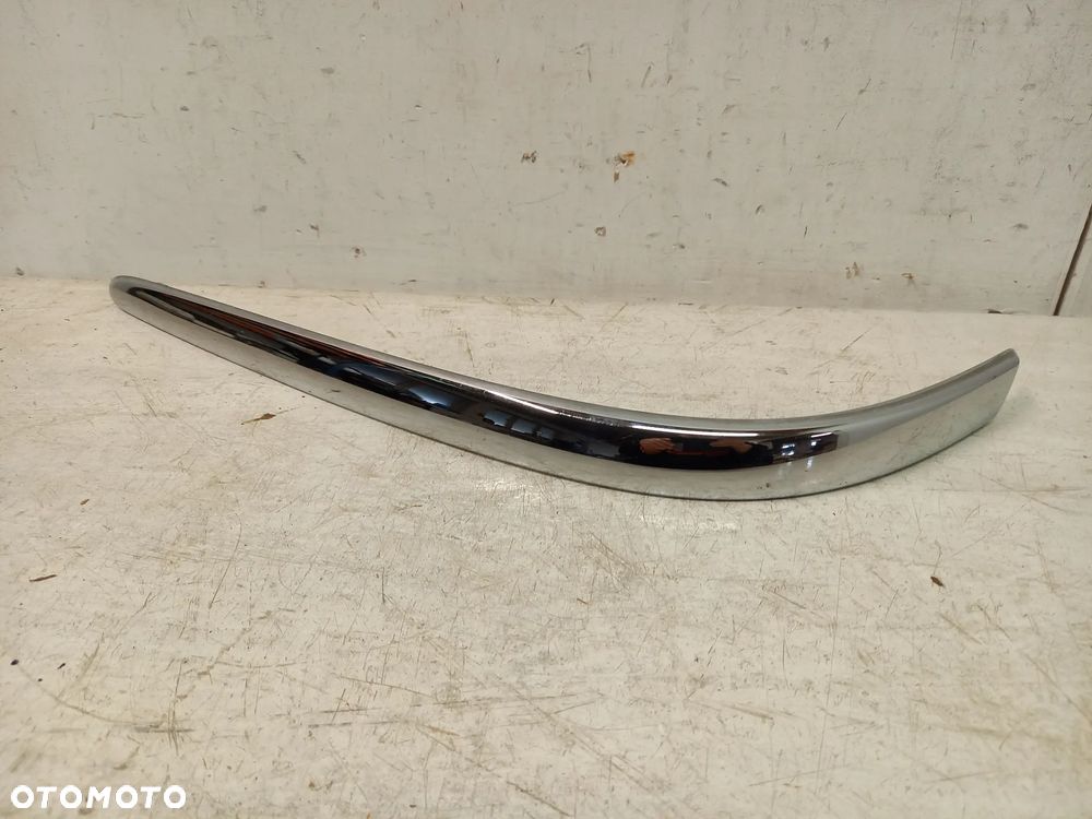 Jaguar XJ X350 X 350 listwa nakładka zderzaka przednia przód chrom lewa L - 1