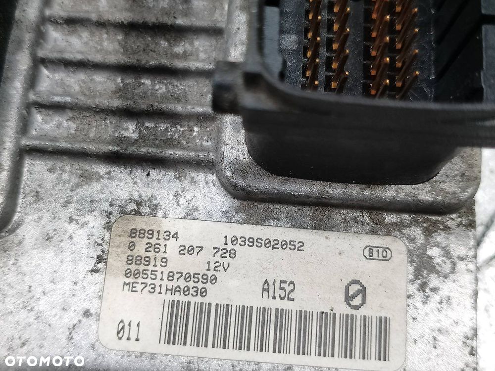 KOMPUTER, STEROWNIK ALFA ROMEO 147 1039S02052 1.6 16V - 3