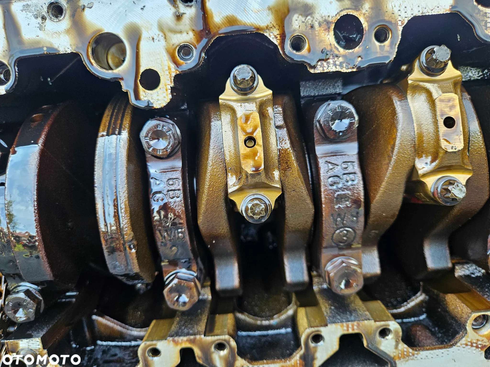 Blok Tloki Korbowody Wal Dół Silnika Cylindry Mocowanie Wału Panewki 2.0 ALT 20V Audi A4 B6 A6 C5 VW - 32