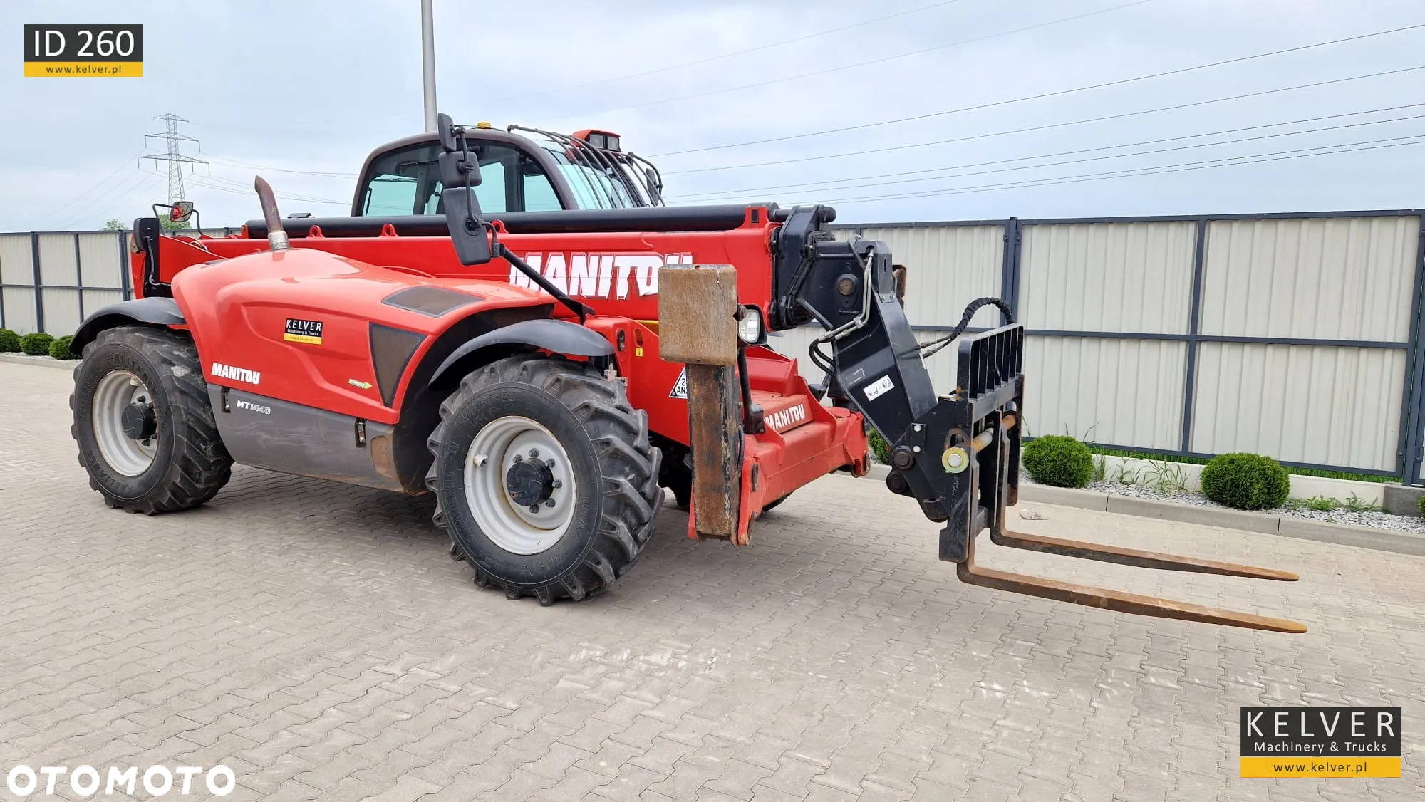 Manitou MT1440 S2 * 2015r. * widły hydrauliczne * silnik 100KM - 3