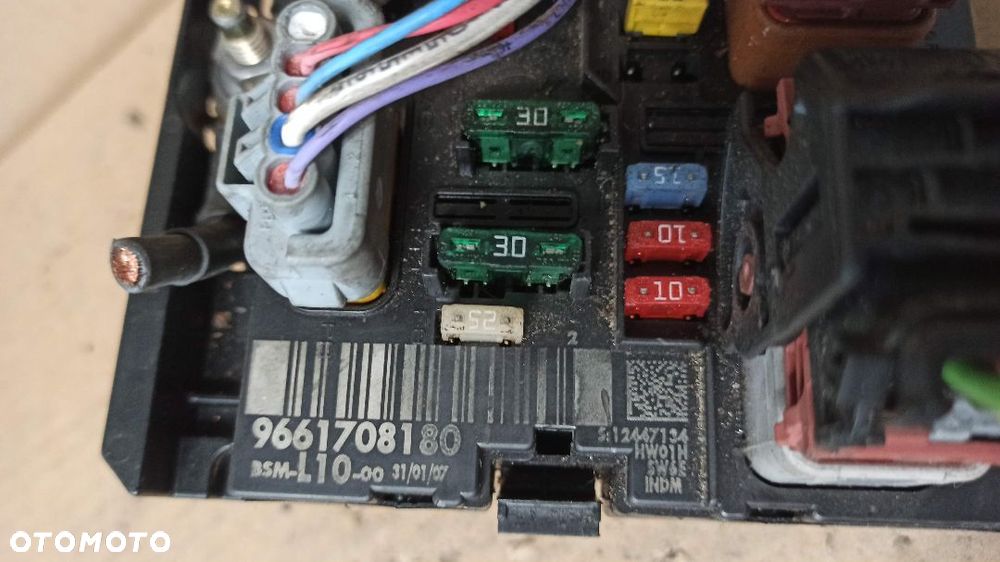 #BSM L10-00 PEUGEOT / CITROEN nr 9661708180 - 4