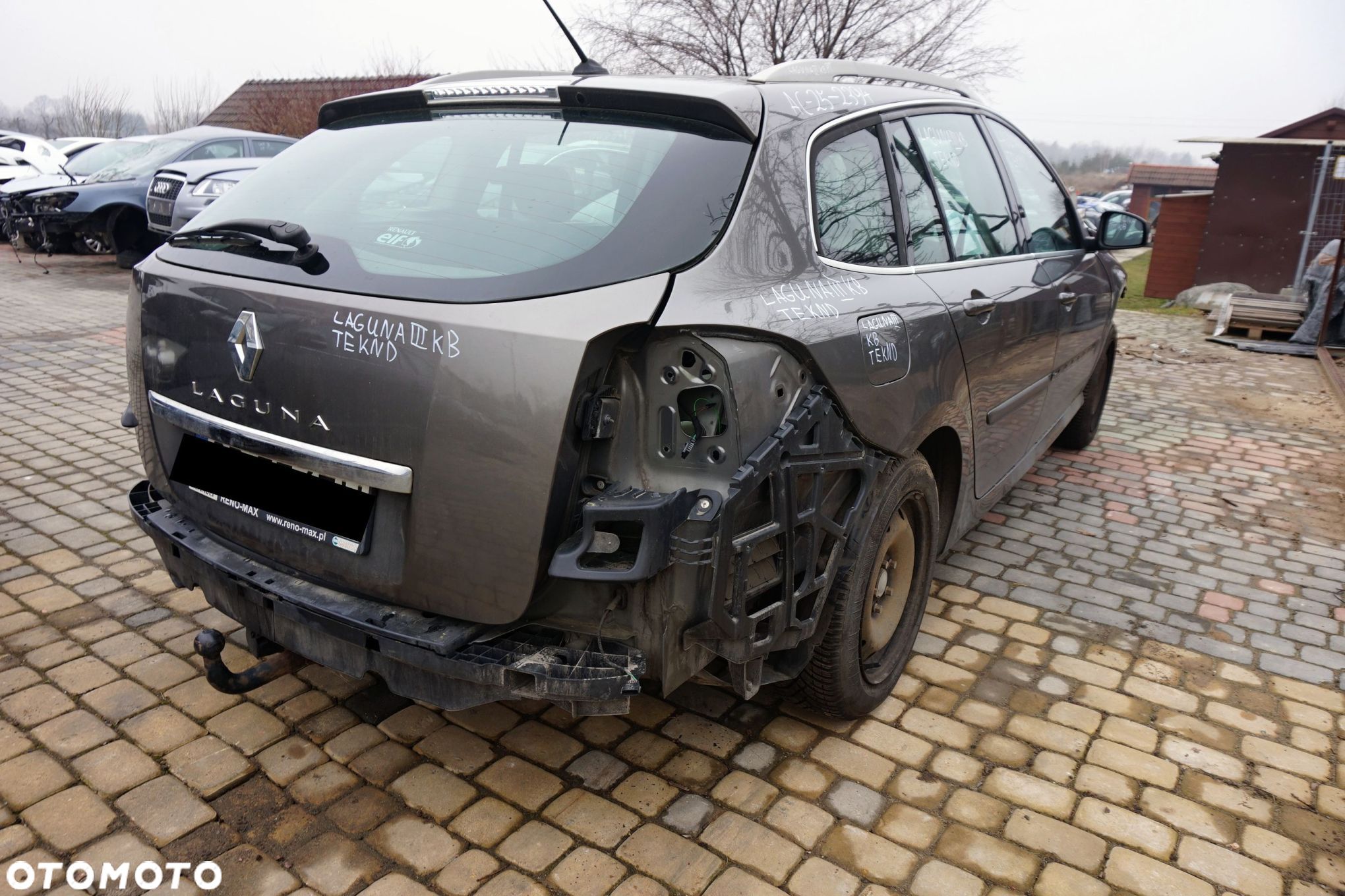 HAMULEC RĘCZNY ELEKTRYCZNY LAGUNA III PH1 2.0 DCI  RENAULT 2007-2012 - 1