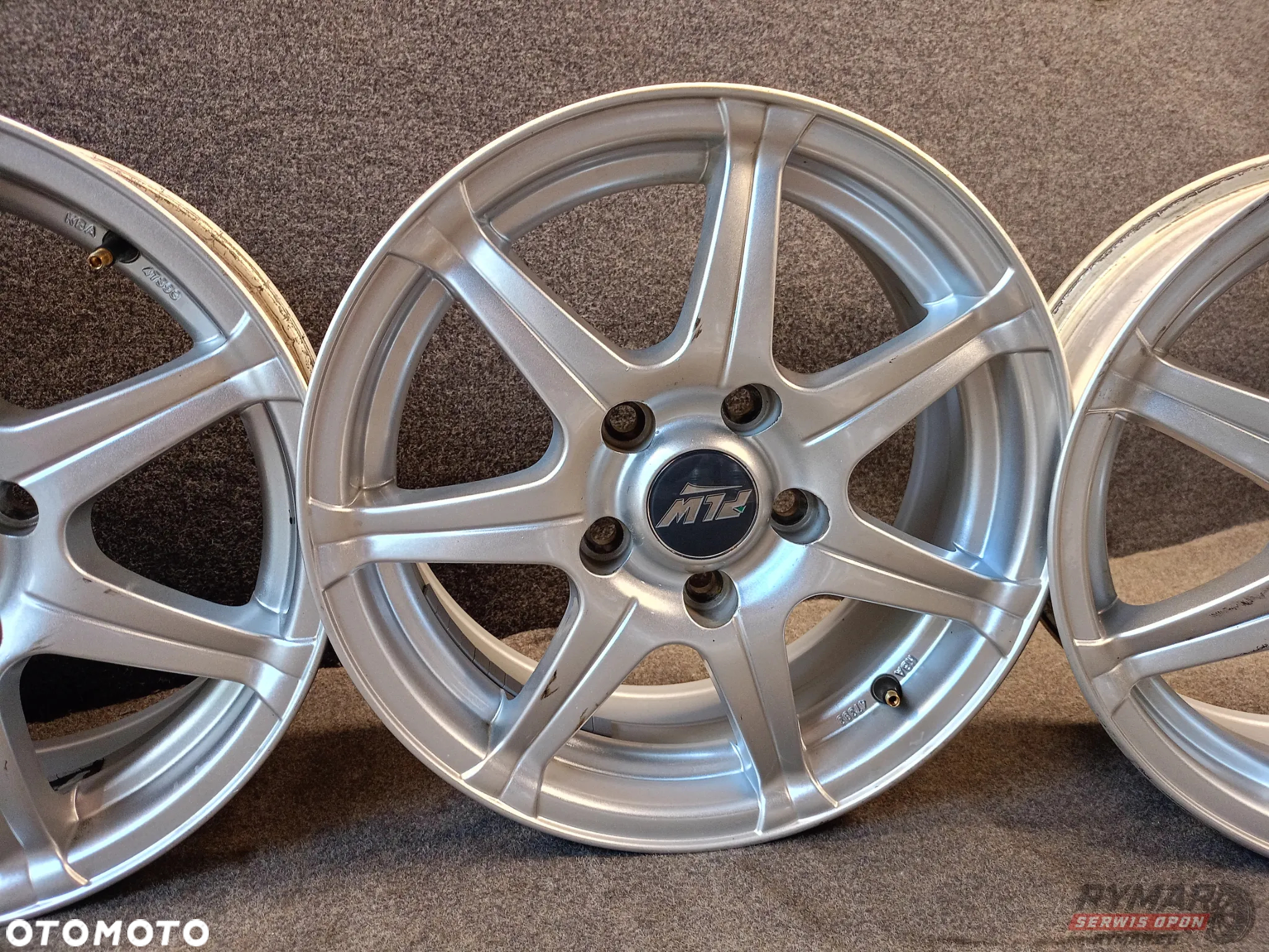 ŚLĄSK ALUFELGI 6.5X15" 5x112 ET44 VW AUDI SKODA SEAT KOMPLET - 4