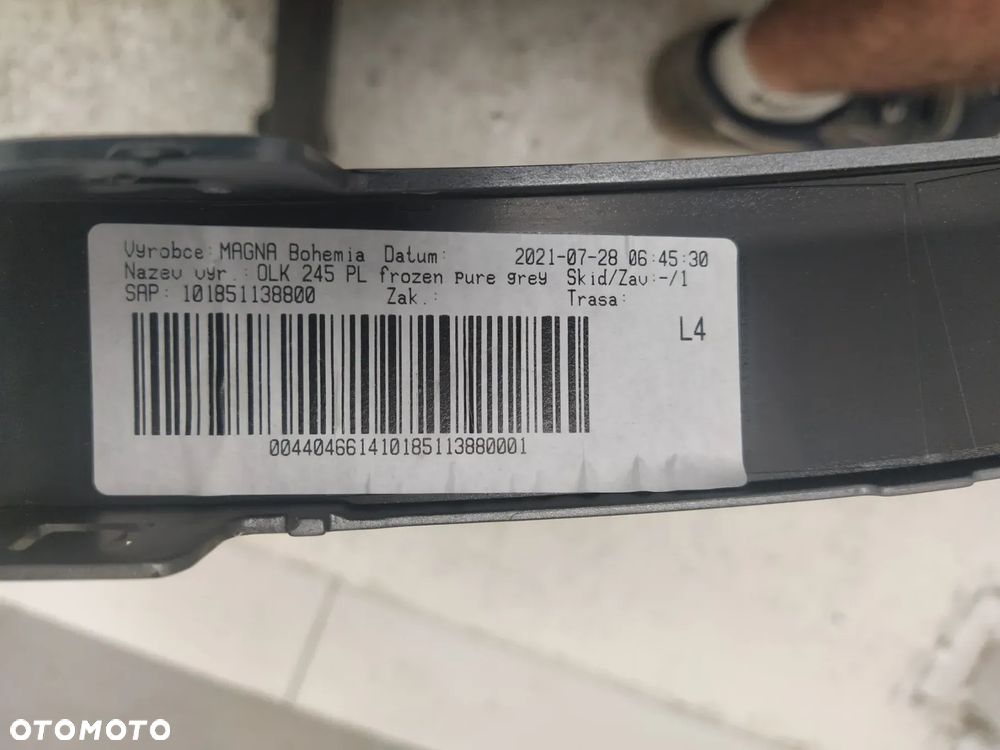 BMW X1 U11 M-PAKIET LISTWA NAKŁADKA BŁOTNIKA LEWY PRZÓD PRZEDNIA ORYGINAŁ - 28