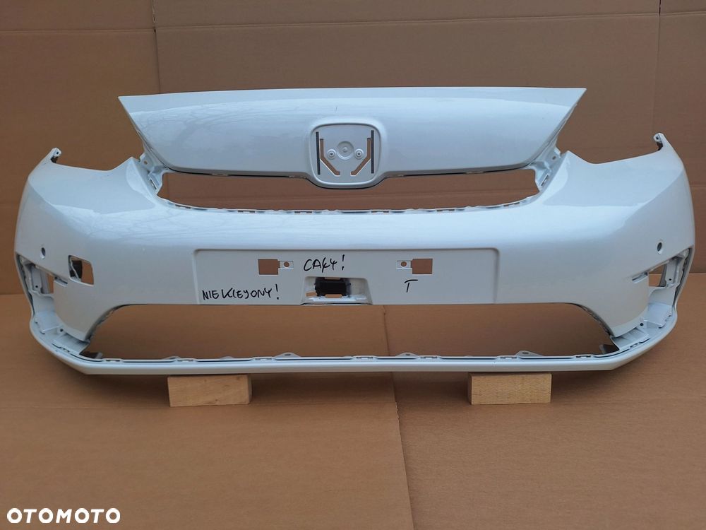 HONDA JAZZ V 5 20- KOLOR NH883P SPARKLE WHITE NIE KLEJONY! ZDERZAK PRZÓD PRZEDNI ORYG HONDA 71101-TZB-ZZ00 WYSYŁKA 24H - 1