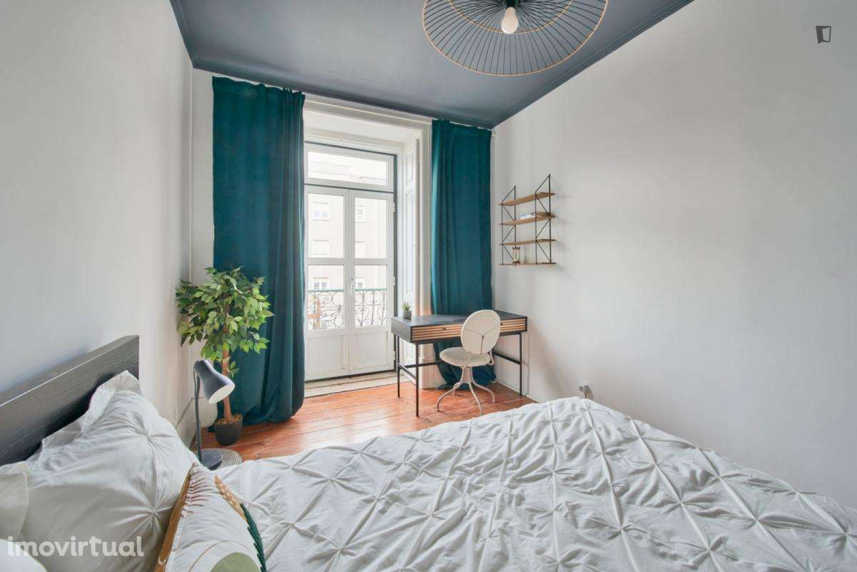 Quarto - localizado em Arroios Lisbon - Grande imagem: 3/28
