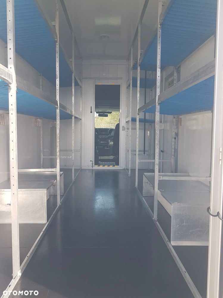 Iveco DAILY KONTENER NISKOPODŁOGOWY 4,43x2,23x2,42 SKLEP KAMPER FOODTRUCK BAR KLIMA KONIOWÓZ - 17