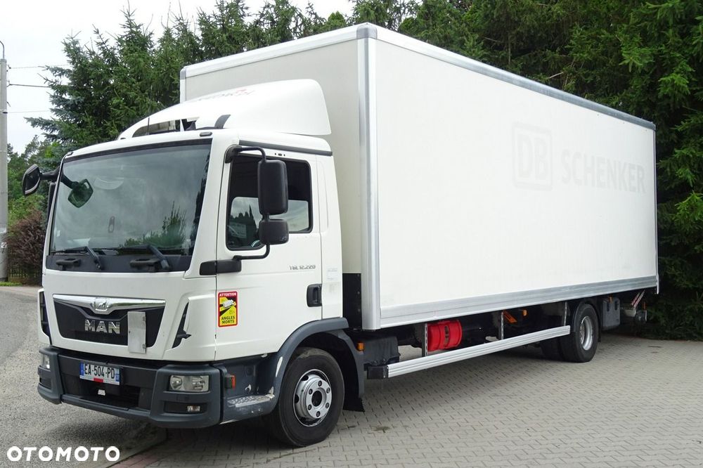 MAN TGL 12.220 Euro 6 kontener 18p 334 tys.km Sprowadzony - 1
