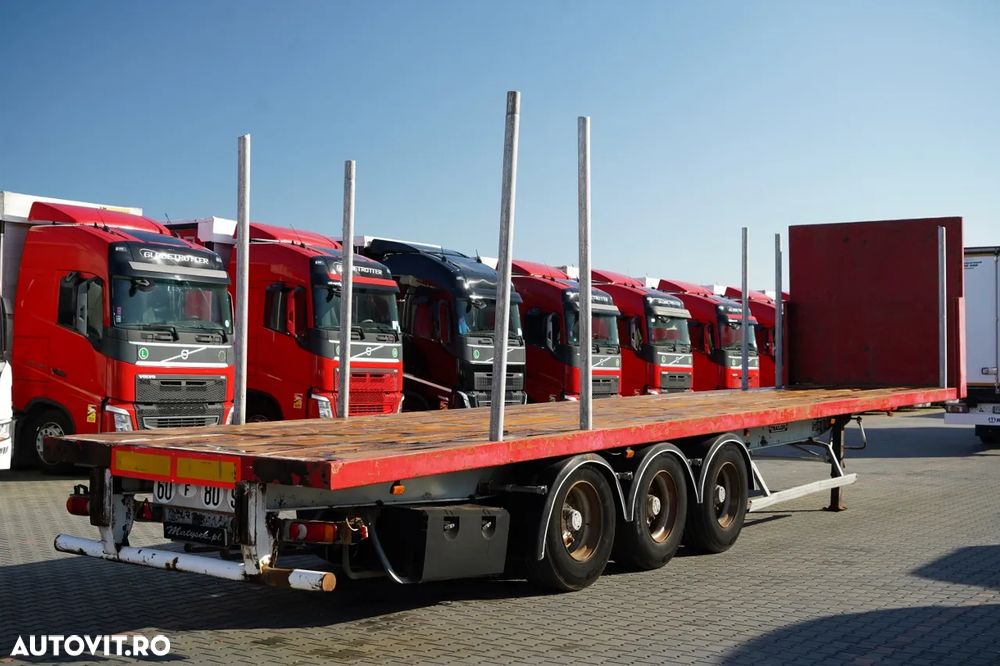 Trailor REMORCĂ / PLATFORMĂ / SUPORTURI / PONT DE DIRECȚIE - 8