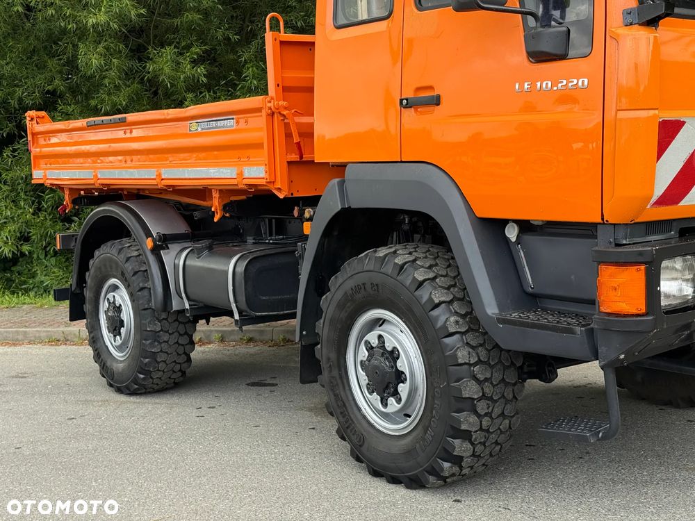 MAN * MAN 10-220 * Kiper Wywrotka Meiller * 4x4 * Zimowe Utrzymanie * Unimog * - 23