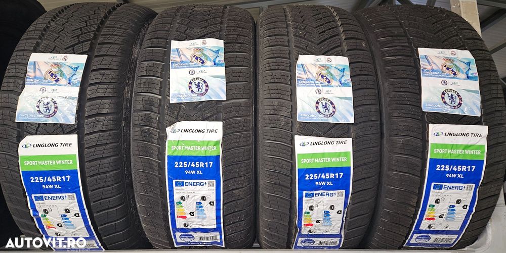 225/45 R17, 94Wxl, LINGLONG (Serbia), Anvelope iarna M+S, Aderenta A - 1