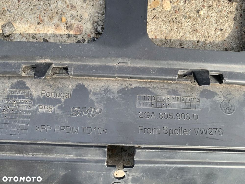 VOLKSWAGEN T-ROC 2GA SPOJLER DOKLADKA ZDERZAKA PRZOD 2GA805903D - 7