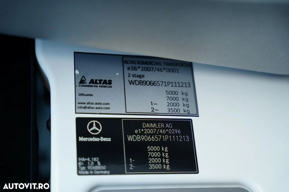 Mercedes-Benz / SPRINTER / ATLAS / AER CONDIȚIONAT / IMPORTAT / - 34