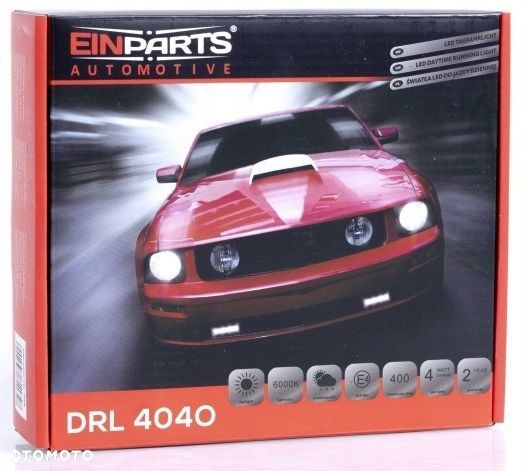 Swiatla DRL Do Jazdy Dziennej EinParts LED Daylight Diody OSRAM kpl 165mm - 8