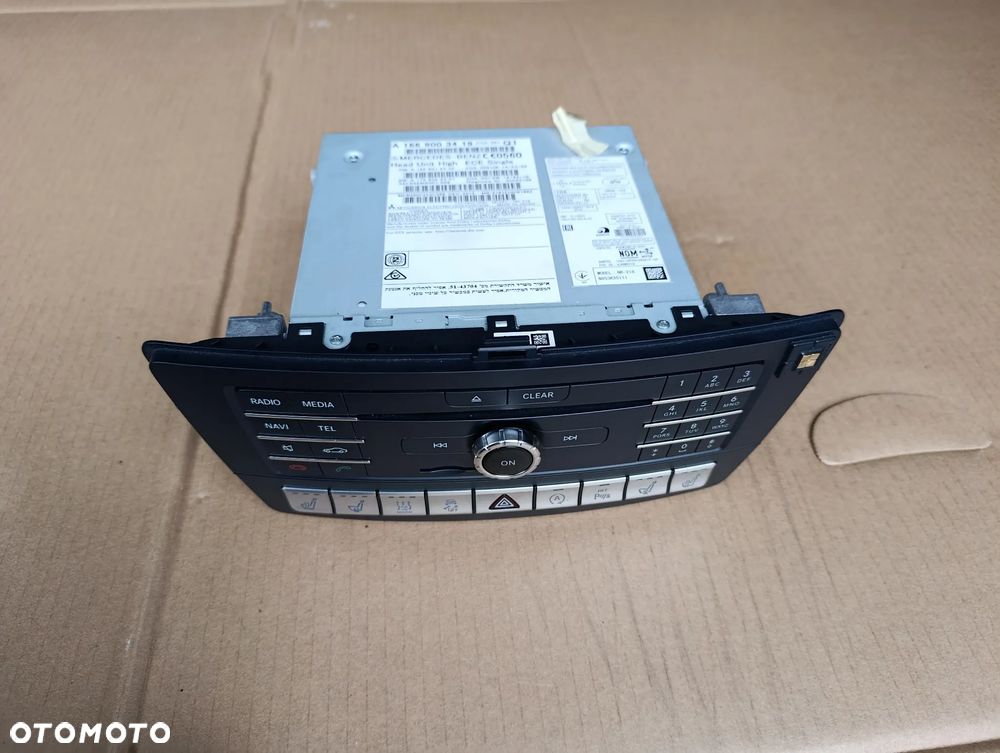 MERCEDES GLS X166 RADIO RADIOODTWARZACZ A1669003419 - 3