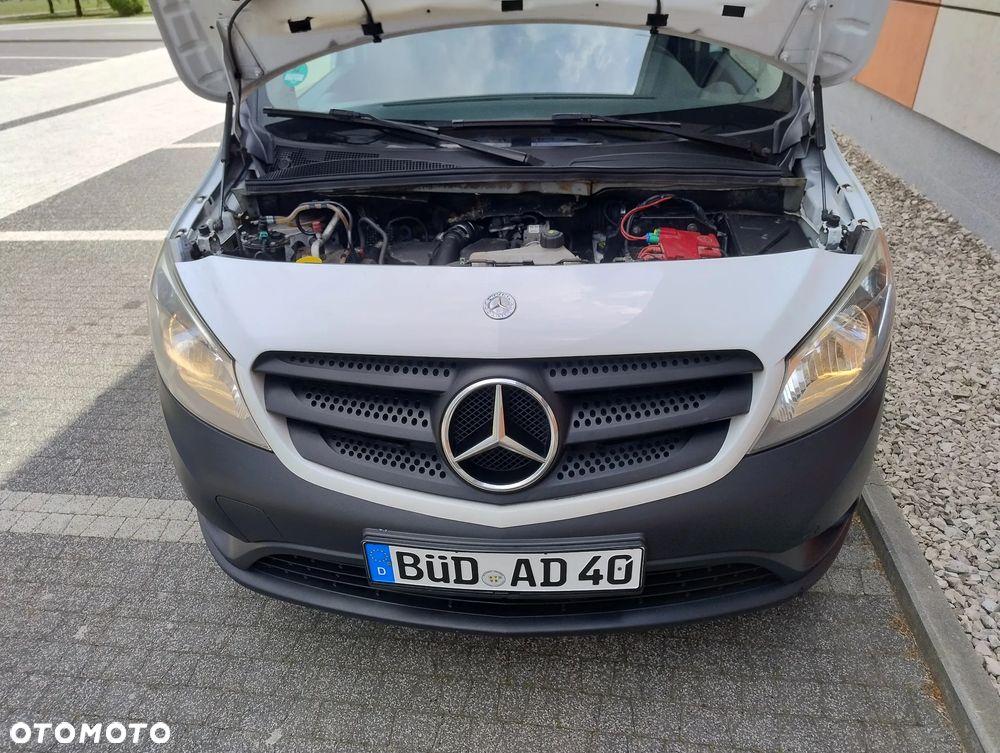 Mercedes-Benz CITAN 111 CDI (110KM) 6-BIEGÓW (L1H1) STAN IDEALNY KLIMA 100% BEZWYPADKOWY 100% SERWIS KM NIE MA RDZY ! ! ! - 22