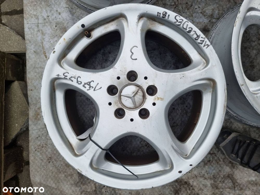 ALUFELGI KOMPLET MERCEDES W 220 LIFT 8JX18H2 ET44 2204010302 - 8