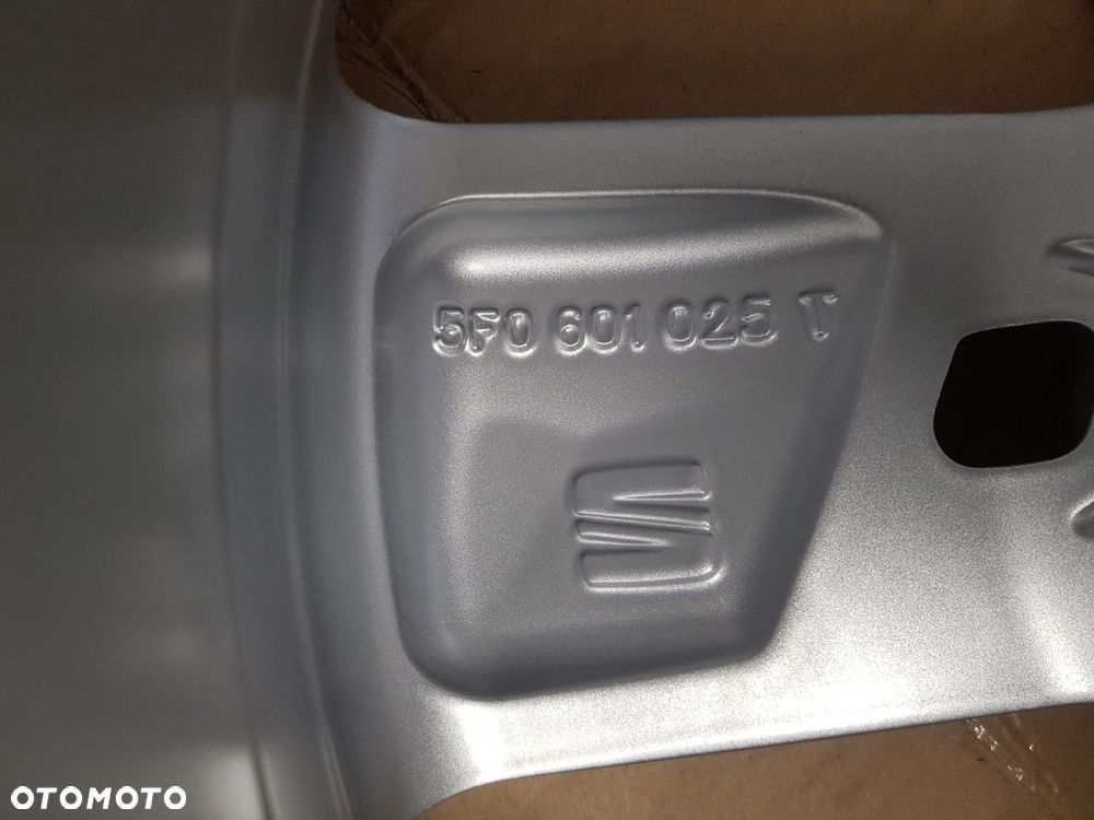 NOWA ORYGINALNA FELGA ALUMINIOWA ALUFELGA SEAT LEON III 3 17 x 7,0j  5x112 ET49 5F0601025T - 5