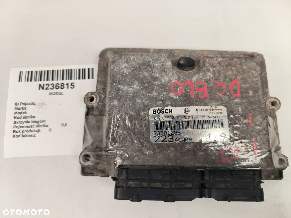 MODUŁ FIAT DOBLO 028010344 - 3