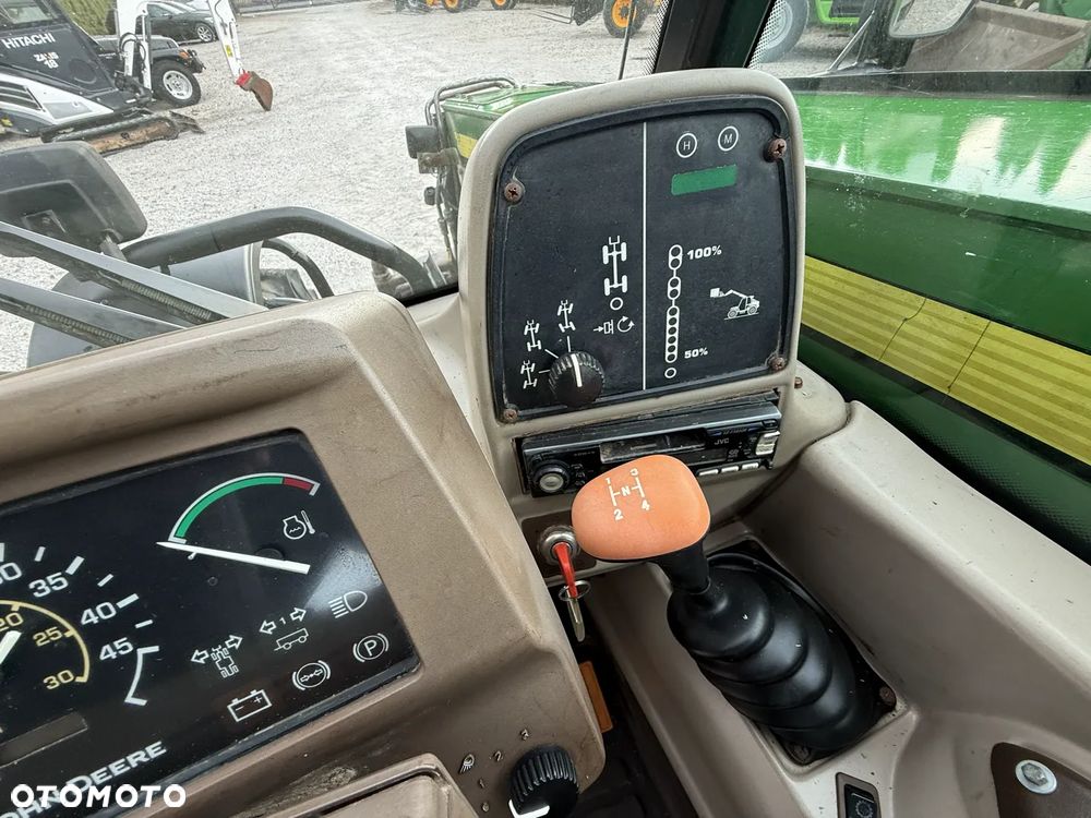 John Deere 3420 / TELESKOPOWA / 7 METRÓW / SZYBKA I MOCNA / BEZ DPF I ADBLUE / SPROWADZONA Z NIEMIEC / ŁADNIE UTRZYMANA / ORYGINAŁ / KLIMA / 33.7 26.6 42.7 38.7 531-70 532-70 735 741 634 3400 - 20