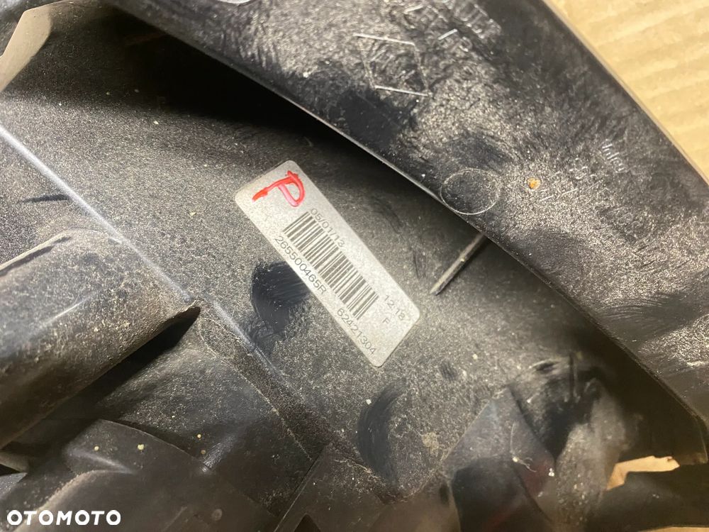 LAMPA TYLNA PRAWA DACIA SANDERO II 265500465R - 5