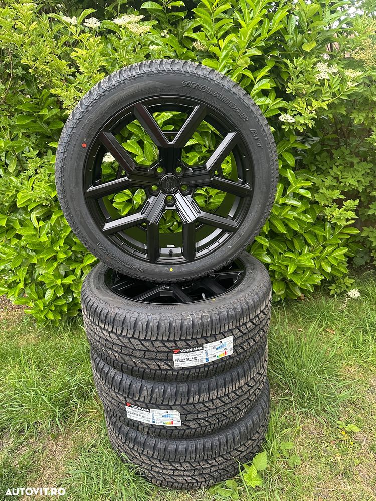 Jante Originale 22" Urban Automotive WX-2R + Anvelope Iarnă/AT Yokohama 285/45 R22 Land Rover Defender L663 + Piulițe Antifurt (DOT 2025) - 3