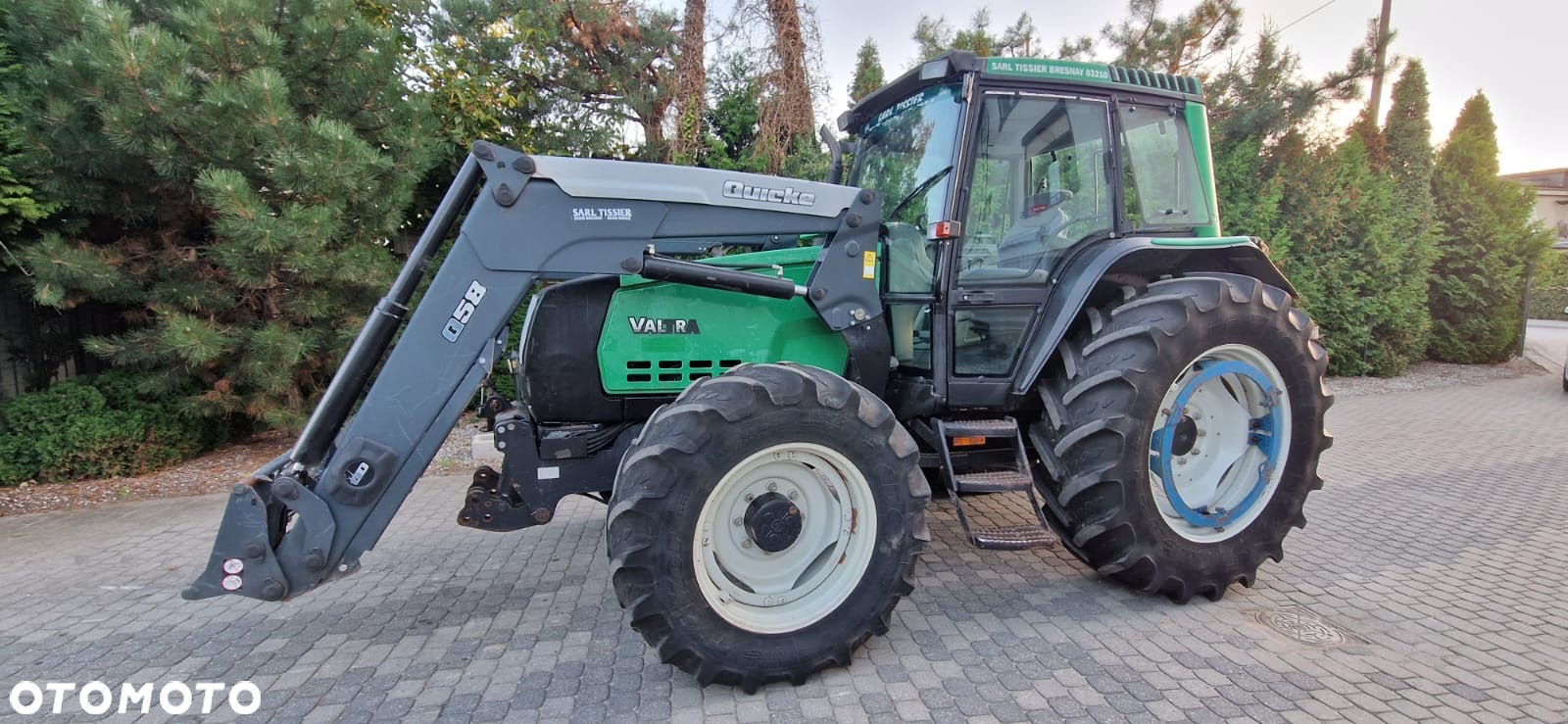Quicke Q58 Ładowacz czołowy Tur VALTRA Jak nowy Kompletny - 3
