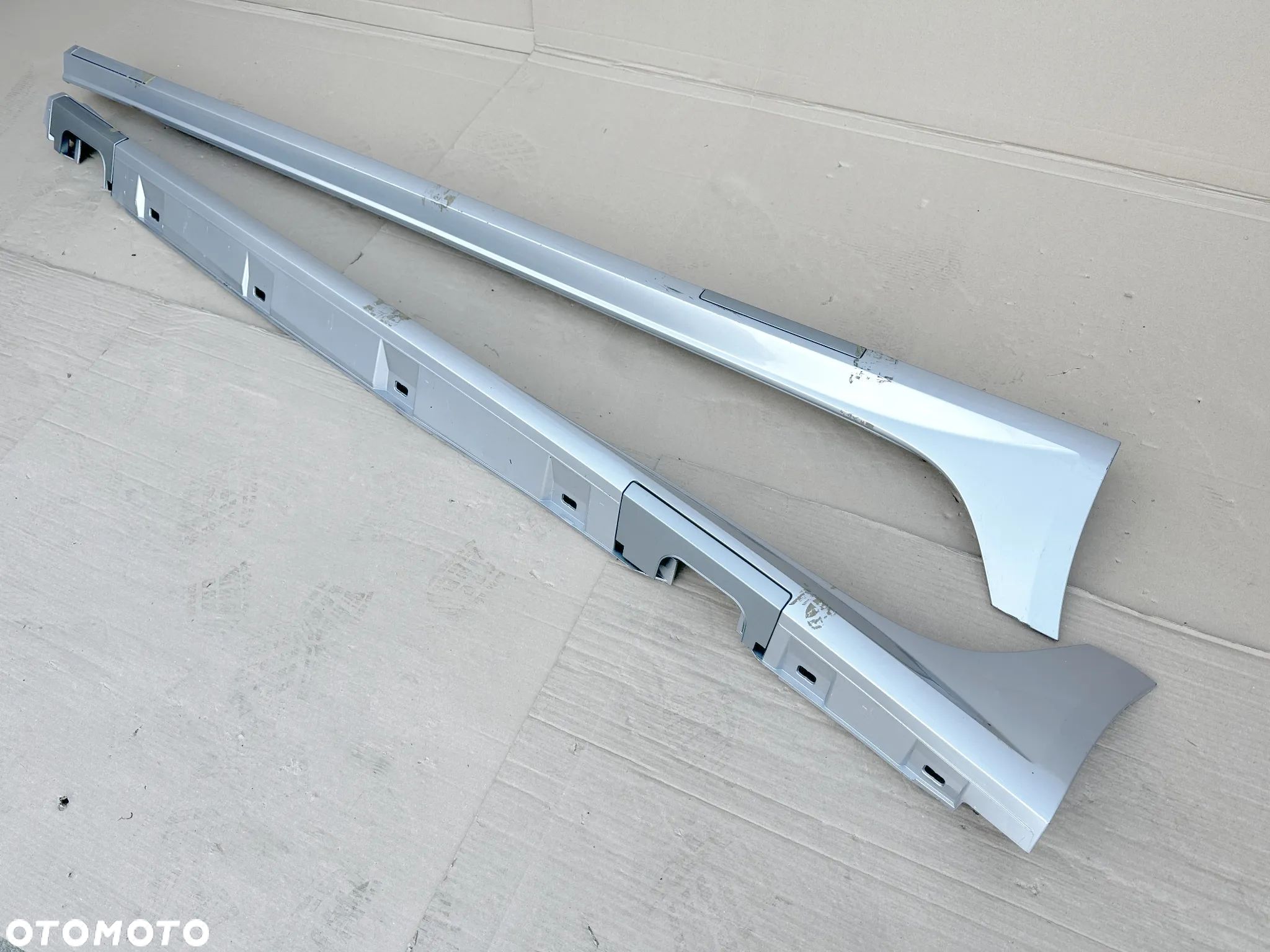 Listwy Progowe Boczne Audi A6 C7 4G0 LIFT S-Line - 1