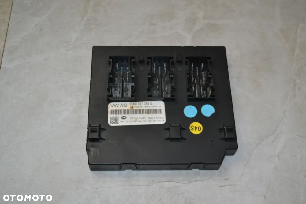 VW SKODA MODUŁ STEROWNIK BCM 1K0937085D - 1
