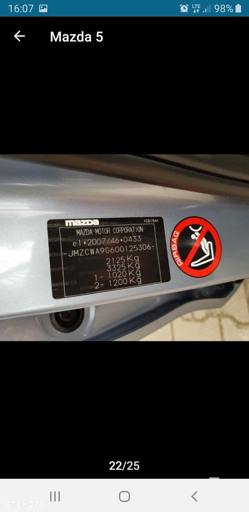Mazda 5 2.0 Navi + - 11